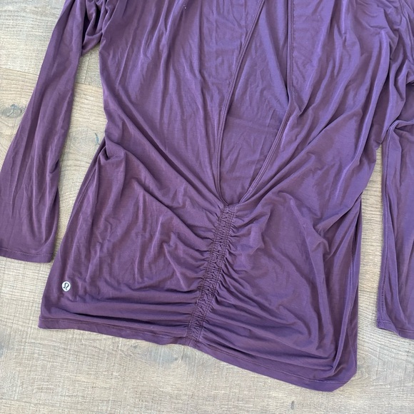 lululemon deep stretch cinch back cutout long sleeve - Picture 5 of 5